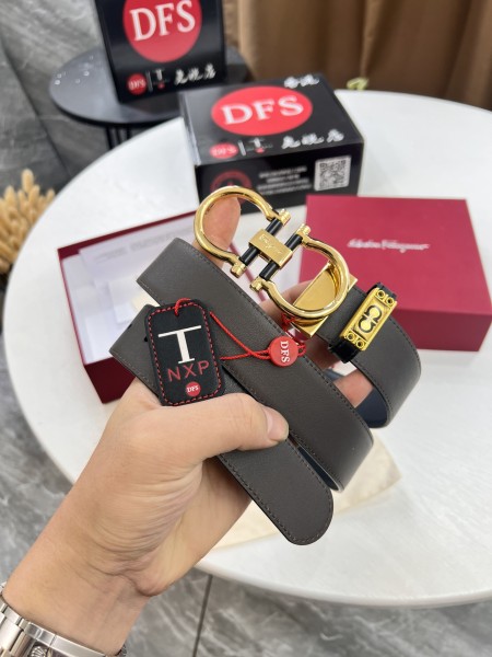 Streetwear Belt Ferragamo 320995 size:3.5cm