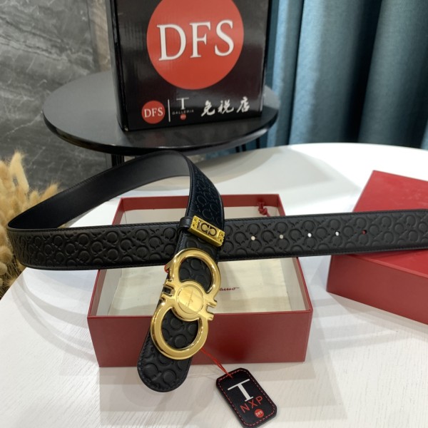 Streetwear Belt Ferragamo 320968 size:3.5cm