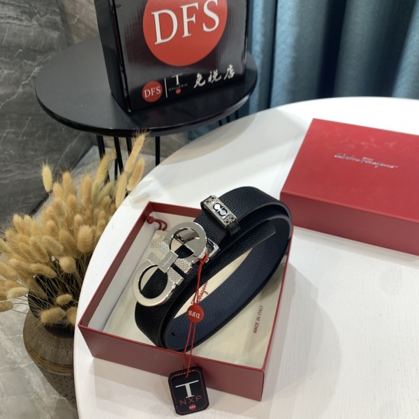 Streetwear Belt Ferragamo 320963 size:3.5cm