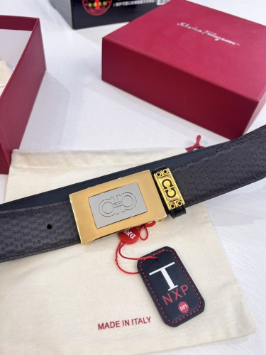 Streetwear Belt Ferragamo 321076 size:3.5cm