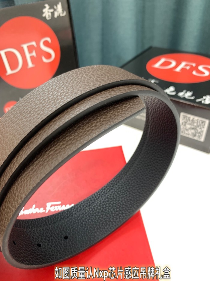 Streetwear Belt Ferragamo 321100 size:3.5cm