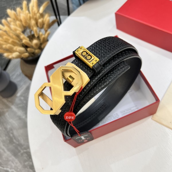 Streetwear Belt Ferragamo 320971 size:3.5cm