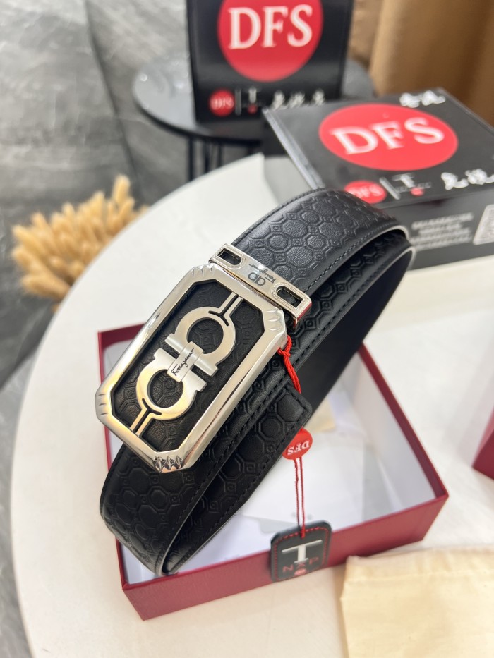 Streetwear Belt Ferragamo 321165 size:3.5cm