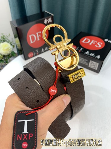 Streetwear Belt Ferragamo 321100 size:3.5cm