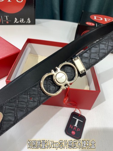 Streetwear Belt Ferragamo 321105 size:3.5cm