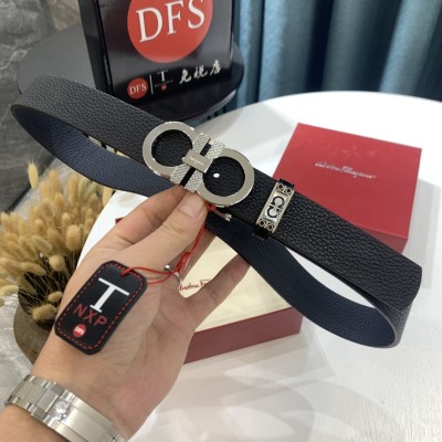 Streetwear Belt Ferragamo 320963 size:3.5cm