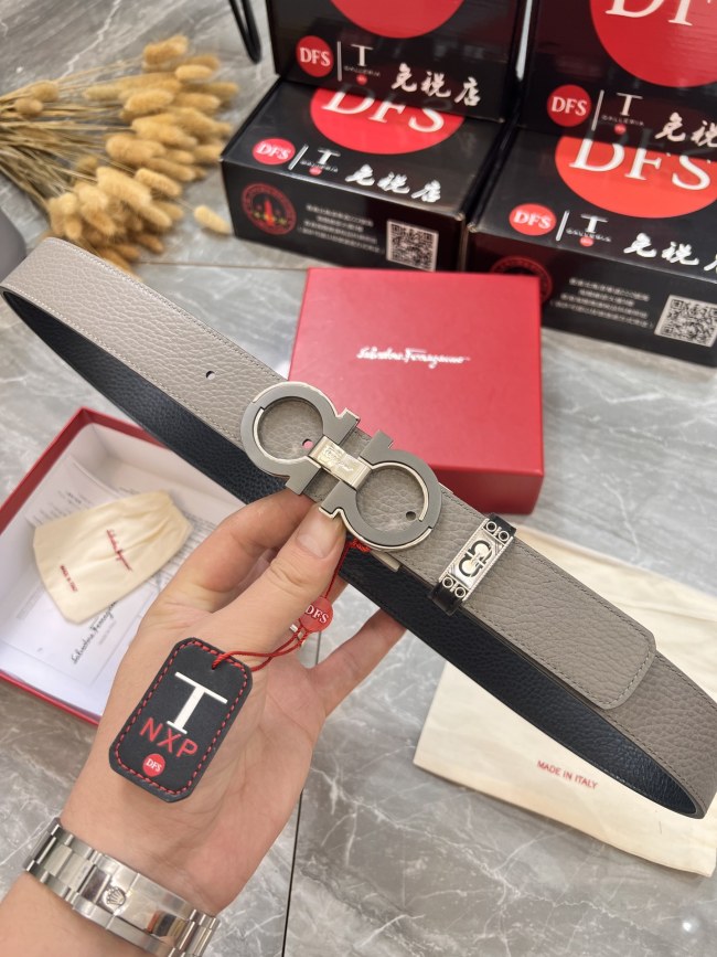 Streetwear Belt Ferragamo 321029 size:3.5cm