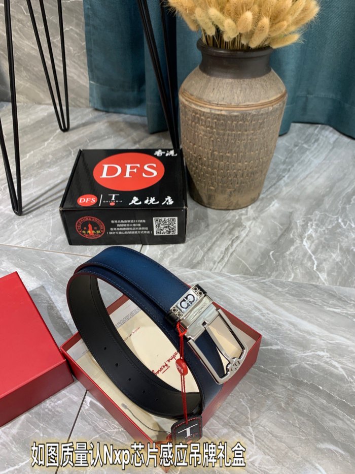 Streetwear Belt Ferragamo 321083 size:3.5cm