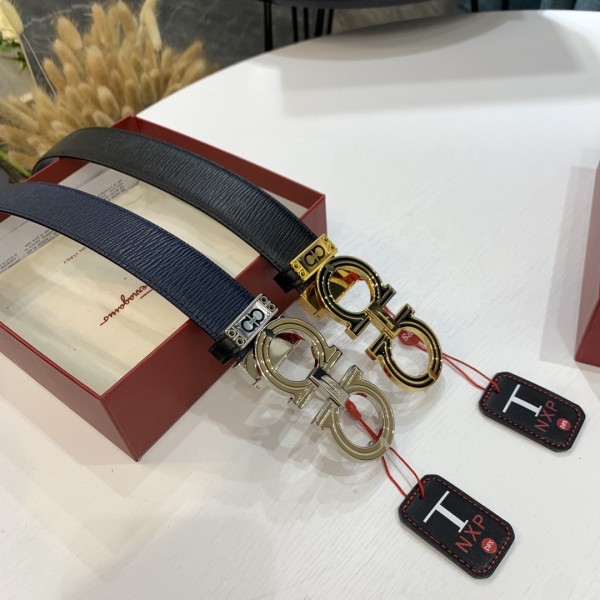 Streetwear Belt Ferragamo 321072 size:3.5cm