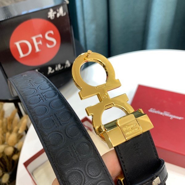 Streetwear Belt Ferragamo 320937 size:3.5cm