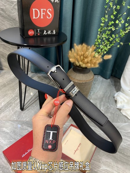 Streetwear Belt Ferragamo 321082 size:3.5cm