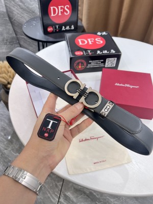 Streetwear Belt Ferragamo 320996 size:3.5cm