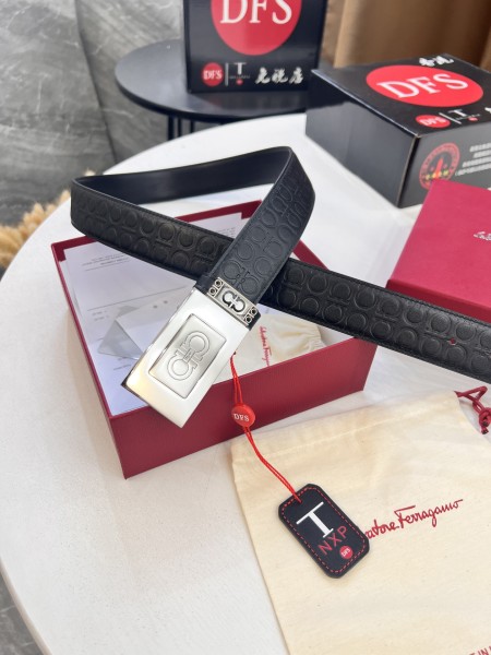 Streetwear Belt Ferragamo 320932 size:3.5cm