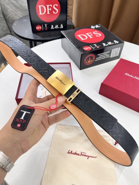 Streetwear Belt Ferragamo 320955 size:3.5cm