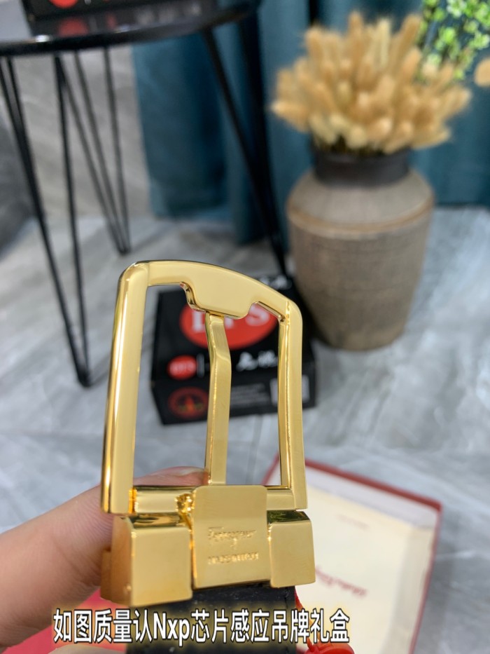 Streetwear Belt Ferragamo 321081 size:3.5cm