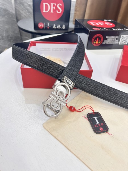 Streetwear Belt Ferragamo 320990 size:3.5cm