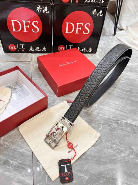 Streetwear Belt Ferragamo 321117 size:3.5cm