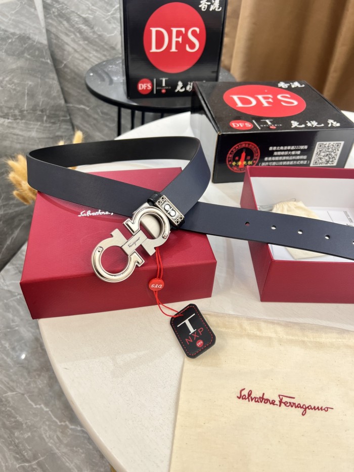 Streetwear Belt Ferragamo 321020 size:3.5cm