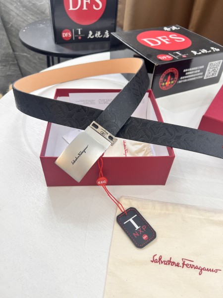 Streetwear Belt Ferragamo 320954 size:3.5cm