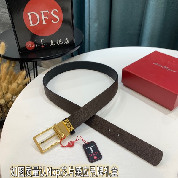 Streetwear Belt Ferragamo 321134 size:3.5cm