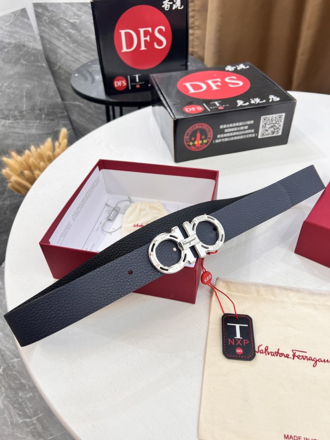 Streetwear Belt Ferragamo 321046 size:3.5cm