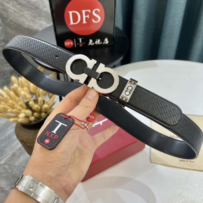 Streetwear Belt Ferragamo 321153 size:3.5cm