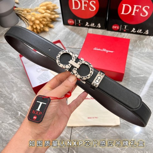 Streetwear Belt Ferragamo 321034 size:3.5cm