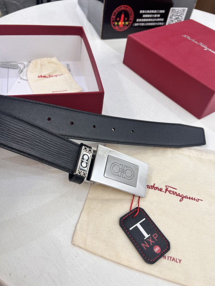 Streetwear Belt Ferragamo 321077 size:3.5cm