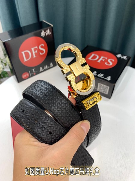 Streetwear Belt Ferragamo 321143 size:3.5cm