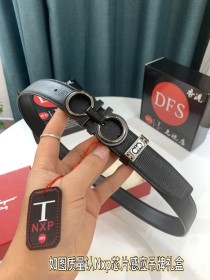 Streetwear Belt Ferragamo 321162 size:3.5cm