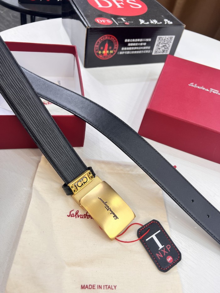 Streetwear Belt Ferragamo 321094 size:3.5cm