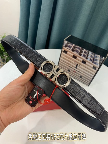 Streetwear Belt Ferragamo 321130 size:3.5cm