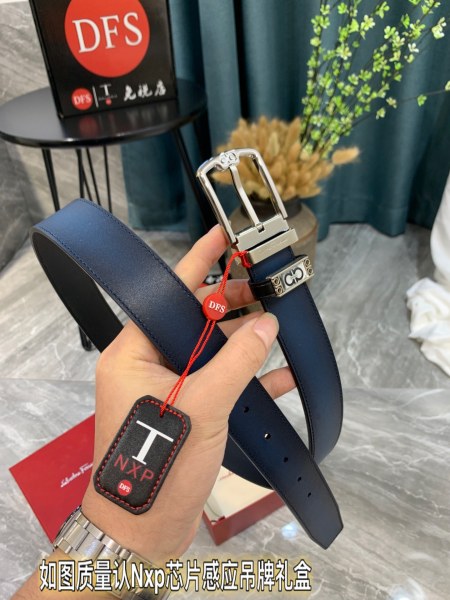 Streetwear Belt Ferragamo 321083 size:3.5cm