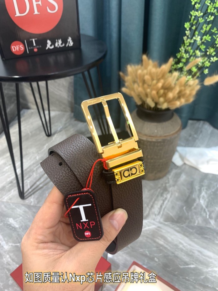 Streetwear Belt Ferragamo 321042 size:3.5cm