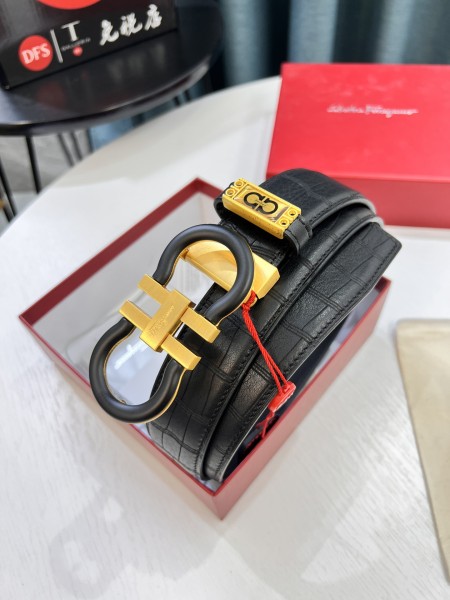 Streetwear Belt Ferragamo 321069 size:3.5cm