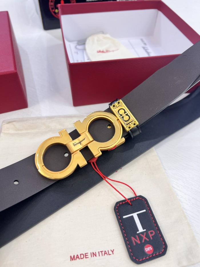 Streetwear Belt Ferragamo 321021 size:3.5cm