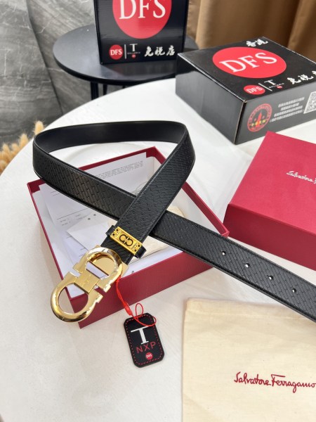 Streetwear Belt Ferragamo 320942 size:3.5cm