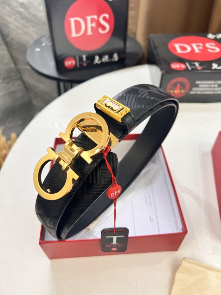 Streetwear Belt Ferragamo 320985 size:3.5cm