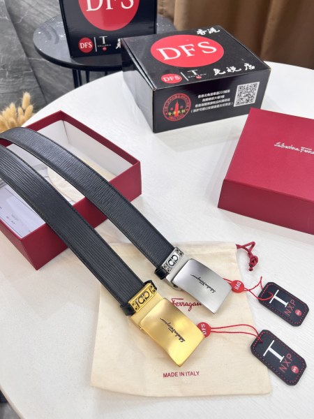 Streetwear Belt Ferragamo 321095 size:3.5cm