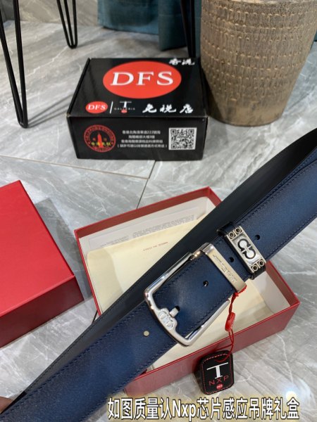Streetwear Belt Ferragamo 321083 size:3.5cm