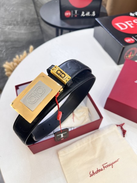 Streetwear Belt Ferragamo 320933 size:3.5cm