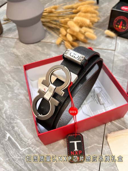 Streetwear Belt Ferragamo 321052 size:3.5cm