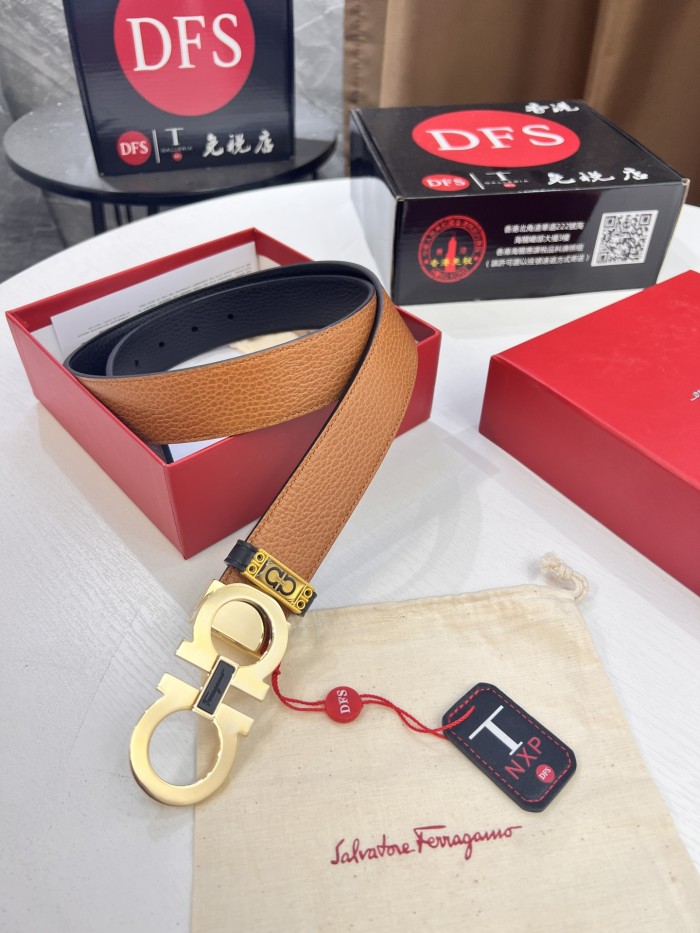 Streetwear Belt Ferragamo 320981 size:3.5cm