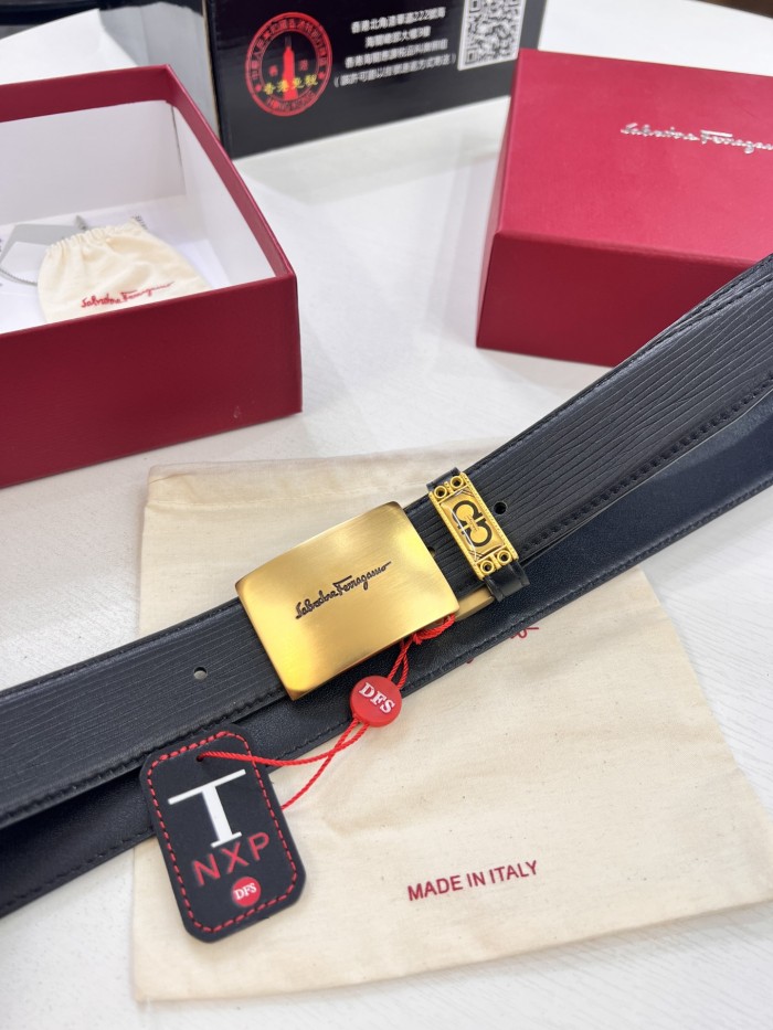 Streetwear Belt Ferragamo 321094 size:3.5cm