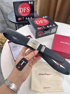 Streetwear Belt Ferragamo 321095 size:3.5cm