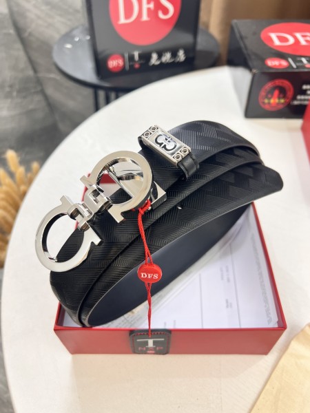 Streetwear Belt Ferragamo 320986 size:3.5cm