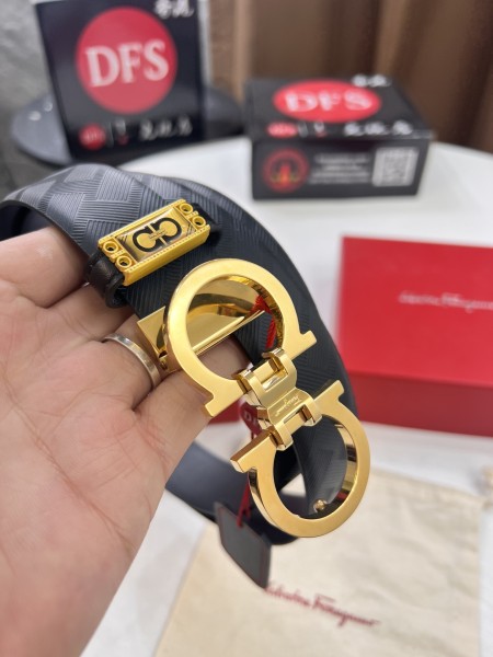 Streetwear Belt Ferragamo 320985 size:3.5cm