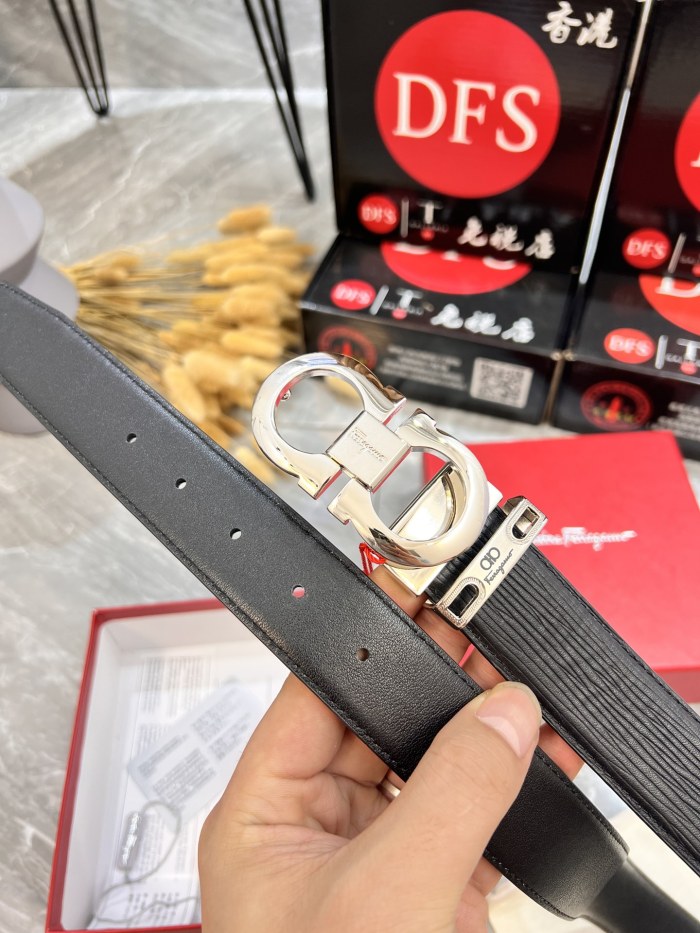 Streetwear Belt Ferragamo 321000 size:3.5cm