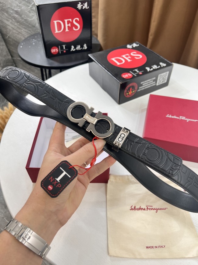 Streetwear Belt Ferragamo 320975 size:3.5cm