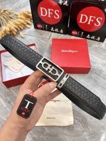 Streetwear Belt Ferragamo 321117 size:3.5cm